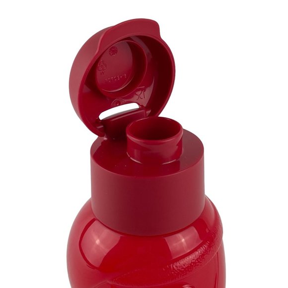 Tupperware Eco Santa Claus Water Bottle Red Tumbler Lot of 2 NEW - Picture 7 of 8